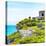 ¡Viva Mexico! Square Collection - Ancient Mayan Fortress in Riviera Maya - Tulum-Philippe Hugonnard-Premier Image Canvas