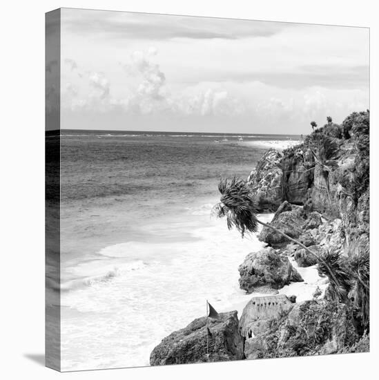 ¡Viva Mexico! Square Collection - Caribbean Coastline in Tulum V-Philippe Hugonnard-Premier Image Canvas
