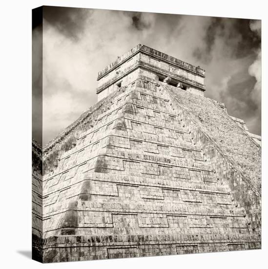¡Viva Mexico! Square Collection - Chichen Itza Pyramid X-Philippe Hugonnard-Premier Image Canvas