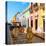 ¡Viva Mexico! Square Collection - Coloful Street in Campeche-Philippe Hugonnard-Premier Image Canvas