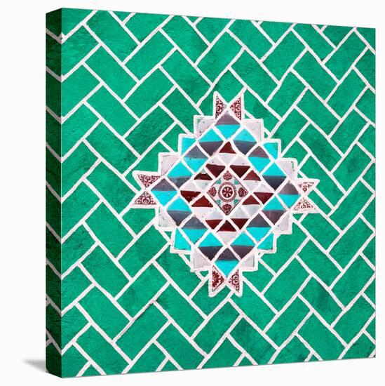 ¡Viva Mexico! Square Collection - Coral Green Mosaics-Philippe Hugonnard-Premier Image Canvas