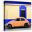 ¡Viva Mexico! Square Collection - Coral VW Beetle - San Cristobal-Philippe Hugonnard-Premier Image Canvas