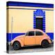 ¡Viva Mexico! Square Collection - Coral VW Beetle - San Cristobal-Philippe Hugonnard-Premier Image Canvas