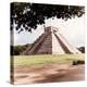 ¡Viva Mexico! Square Collection - El Castillo Pyramid - Chichen Itza II-Philippe Hugonnard-Premier Image Canvas