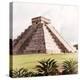 ¡Viva Mexico! Square Collection - El Castillo Pyramid - Chichen Itza VI-Philippe Hugonnard-Premier Image Canvas