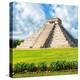 ?Viva Mexico! Square Collection - El Castillo Pyramid - Chichen Itza VIII-Philippe Hugonnard-Premier Image Canvas