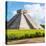 ¡Viva Mexico! Square Collection - El Castillo Pyramid in Chichen Itza V-Philippe Hugonnard-Premier Image Canvas