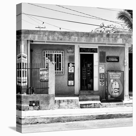 ¡Viva Mexico! Square Collection - "La Esquina" Supermarket - Cancun-Philippe Hugonnard-Premier Image Canvas
