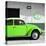 ?Viva Mexico! Square Collection - Lime Green VW Beetle Car & Peace Symbol-Philippe Hugonnard-Premier Image Canvas