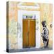 ¡Viva Mexico! Square Collection - Main entrance Door Closed V-Philippe Hugonnard-Premier Image Canvas
