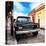 ¡Viva Mexico! Square Collection - Old Jeep in the street of San Cristobal-Philippe Hugonnard-Premier Image Canvas