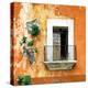 ¡Viva Mexico! Square Collection - Old Orange Facade-Philippe Hugonnard-Premier Image Canvas