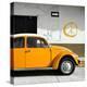 ?Viva Mexico! Square Collection - Orange VW Beetle Car & Peace Symbol-Philippe Hugonnard-Premier Image Canvas