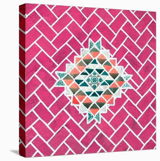 ¡Viva Mexico! Square Collection - Pink Mosaics-Philippe Hugonnard-Premier Image Canvas