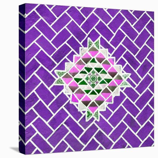 ¡Viva Mexico! Square Collection - Purple Mosaics-Philippe Hugonnard-Premier Image Canvas