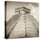 ¡Viva Mexico! Square Collection - Pyramid Chichen Itza II-Philippe Hugonnard-Premier Image Canvas