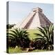 ¡Viva Mexico! Square Collection - Pyramid Chichen Itza VI-Philippe Hugonnard-Premier Image Canvas