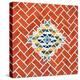 ¡Viva Mexico! Square Collection - Red Mosaics-Philippe Hugonnard-Premier Image Canvas