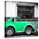 ¡Viva Mexico! Square Collection - Small Coral Green VW Beetle Car-Philippe Hugonnard-Premier Image Canvas