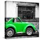 ¡Viva Mexico! Square Collection - Small Green VW Beetle Car-Philippe Hugonnard-Premier Image Canvas