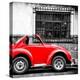 ¡Viva Mexico! Square Collection - Small Red VW Beetle Car-Philippe Hugonnard-Premier Image Canvas