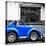 ¡Viva Mexico! Square Collection - Small Royal Blue VW Beetle Car-Philippe Hugonnard-Premier Image Canvas