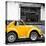¡Viva Mexico! Square Collection - Small Yellow VW Beetle Car-Philippe Hugonnard-Premier Image Canvas