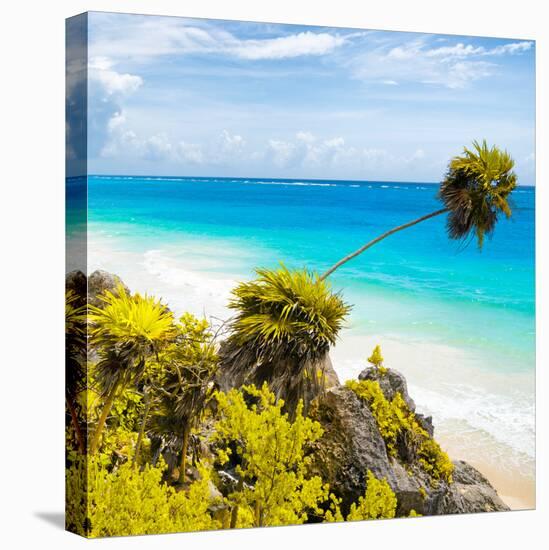 ¡Viva Mexico! Square Collection - Tulum Caribbean Coastline II-Philippe Hugonnard-Premier Image Canvas