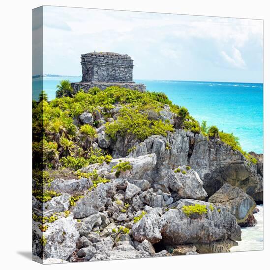 ¡Viva Mexico! Square Collection - Tulum Caribbean Coastline XIII-Philippe Hugonnard-Premier Image Canvas