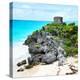 ¡Viva Mexico! Square Collection - Tulum Ruins along Caribbean Coastline IX-Philippe Hugonnard-Premier Image Canvas