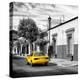 ¡Viva Mexico! Square Collection - Yellow Taxi in Oaxaca III-Philippe Hugonnard-Premier Image Canvas