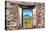 ¡Viva Mexico! Window View - Mexican Desert-Philippe Hugonnard-Premier Image Canvas