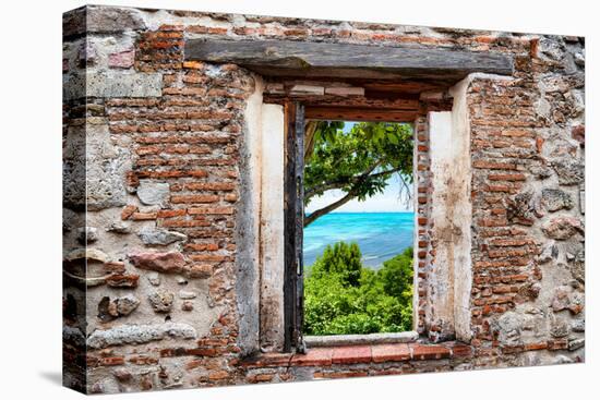 ¡Viva Mexico! Window View - Peaceful Paradise in Isla Mujeres-Philippe Hugonnard-Premier Image Canvas