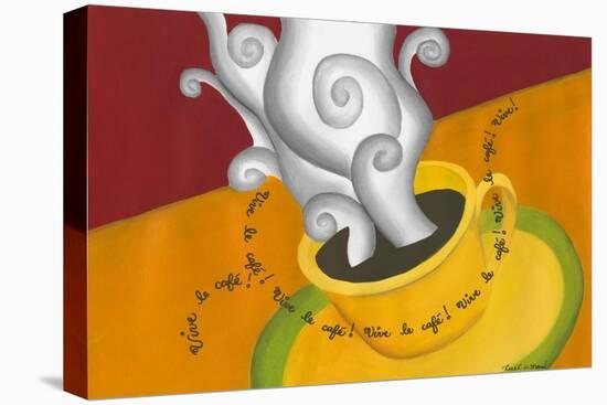 Vive le Cafe!-Renee W. Stramel-Stretched Canvas