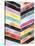 Vivid Watercolor Chevron II-Grace Popp-Stretched Canvas