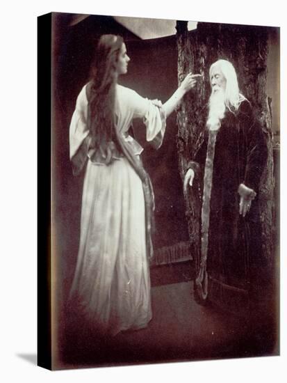 Vivien and Merlin, 1874-Julia Margaret Cameron-Premier Image Canvas