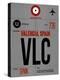 VLC Valencia Luggage Tag I-NaxArt-Stretched Canvas