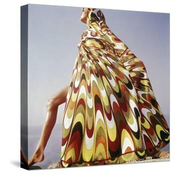 Vogue - January 1965 - Pucci Cover-up-Henry Clarke-Stretched Canvas