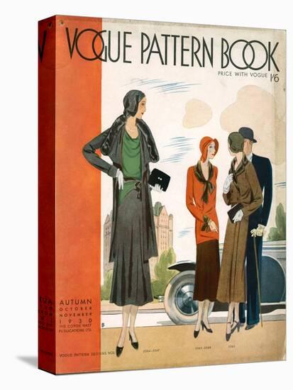 Vogue Pattern Book Cover, UK, 1930-null-Premier Image Canvas
