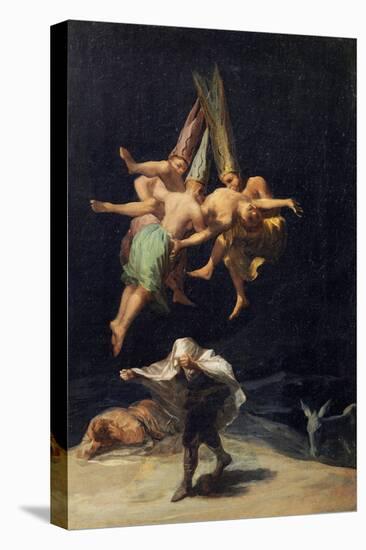 Vol De Sorcieres - Witches in Flight (Vuelo De Brujas) Par Francisco De Goya(1746-1828), 1797-1798-Francisco Jose de Goya y Lucientes-Premier Image Canvas