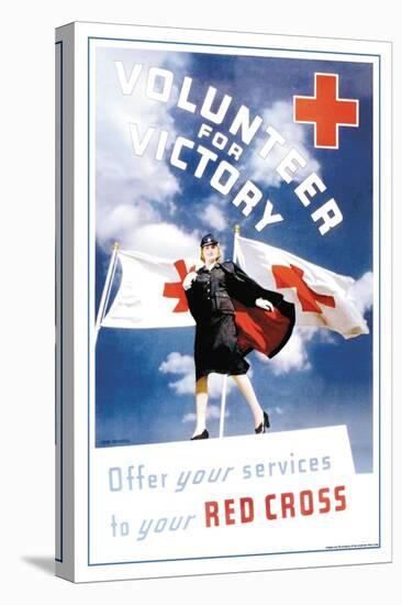 Volunteer for Victory: Offer Your Services to Your Red Cross-Toni Frissell-Stretched Canvas