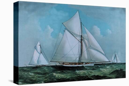 Volunteer-Currier & Ives-Stretched Canvas