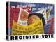 Voter Registration Poster-Ben Shahn-Premier Image Canvas