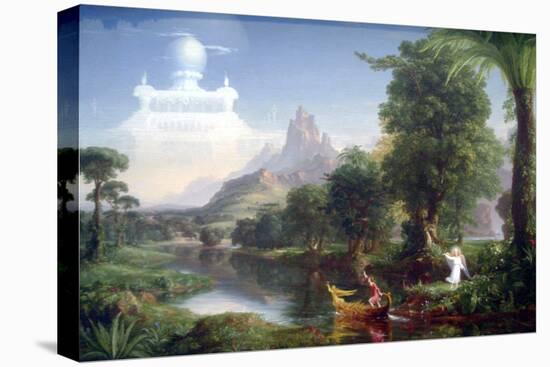 Voyage Of Life-Youth-Thomas Cole-Stretched Canvas