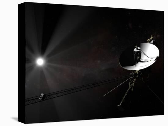 Voyager 1 Leaving the Solar System-null-Premier Image Canvas