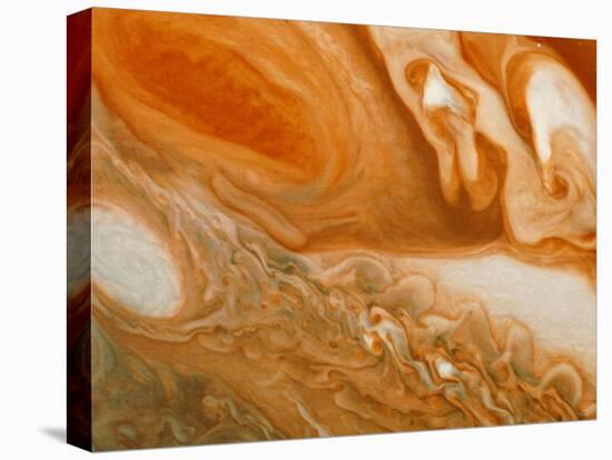 Voyager 1 Photograph of Jupiters' Great Red Spot-null-Premier Image Canvas