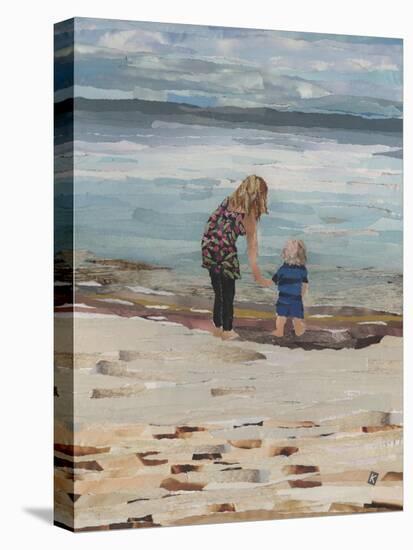 Vrouwenpolder Beach, the Netherlands-Kirstie Adamson-Premier Image Canvas