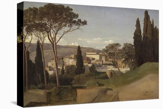 Vue d'une villa romaine-Jean Benouville-Premier Image Canvas