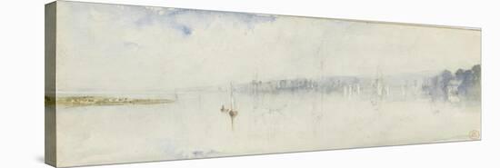 Vue de l'estuaire de la Seine-Paul Huet-Premier Image Canvas
