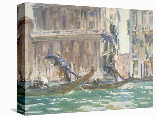 Vue de Venise (sur le canal), vers 1906-John Singer Sargent-Premier Image Canvas